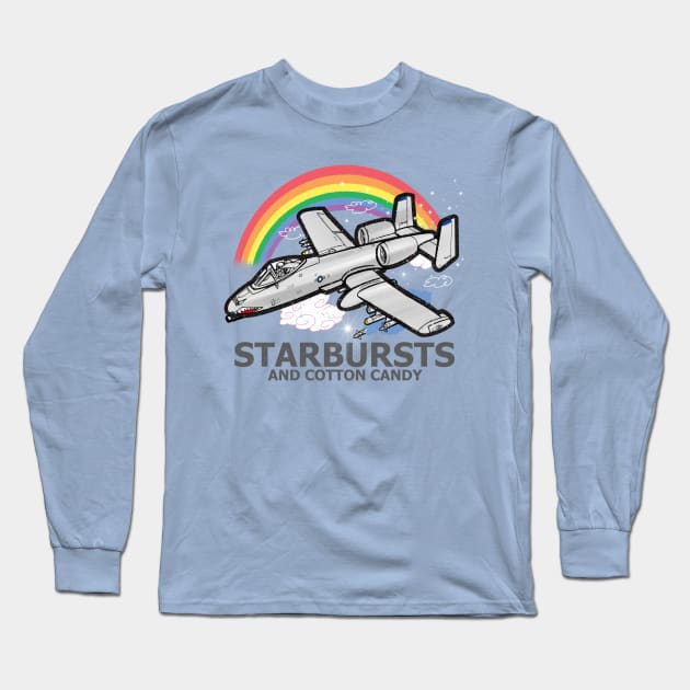 Starbursts and Cotton Candy Long Sleeve T-Shirt by Toby Wilkinson